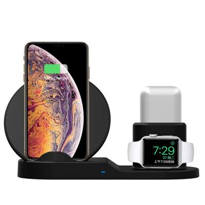 Wholesale Qi Fast 3 In 1 Universal Charger, Smart Wireless Mobile Phone Charger