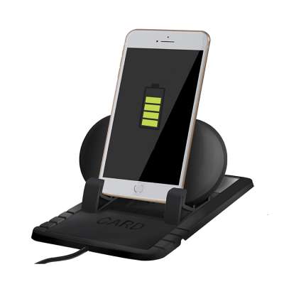 Portable Manufacturer Car Fast Charge Silicone High Quality Wireless Charger