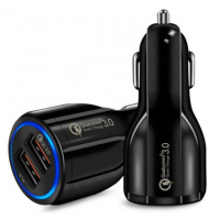 USB Car Charger Quick Charge 3.0 For Samsung S8 S9 For Xiaomi Fast Car Mobile Phone Charger